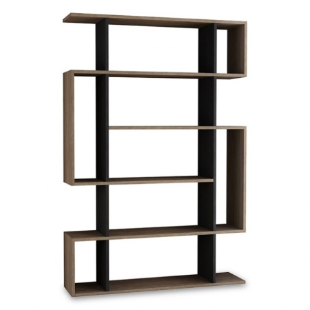 Библиотека Мито Антрацит 108.5x25.5x161 см