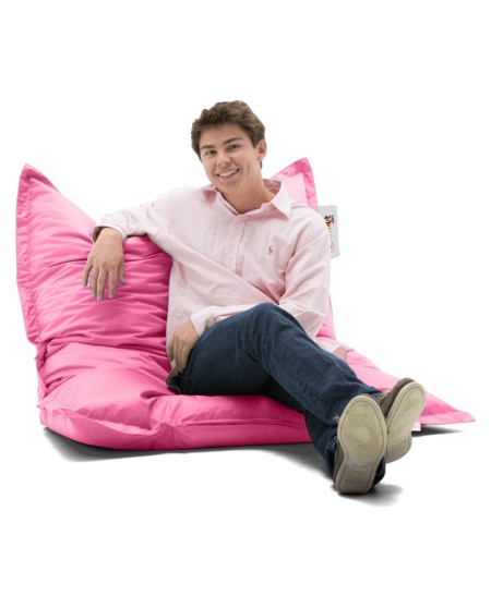Градински пухен фотьойл Cushion Розов 100x100x20 см