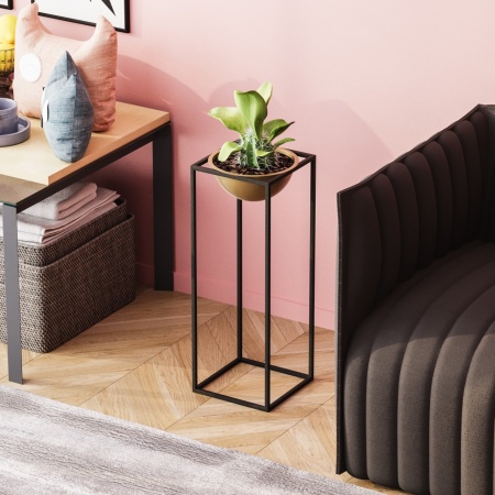 Декоративен саксий GED021A Златен 22x60x22 см