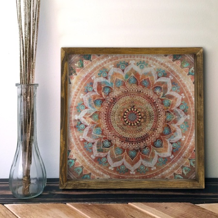 Картина MZM249 Многоцветна 33x33 см