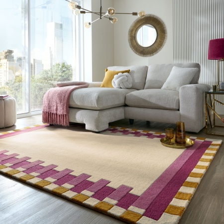 Килим Lois Scallop Kai Kai Wool Green 200X290 cm, Flair Rugs