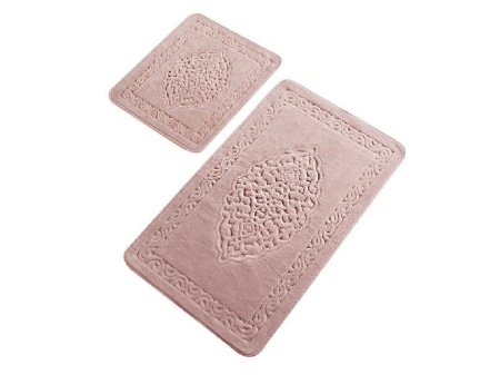 Комплект от 2 Elite постелки за баня Elite Powder (100% памук)