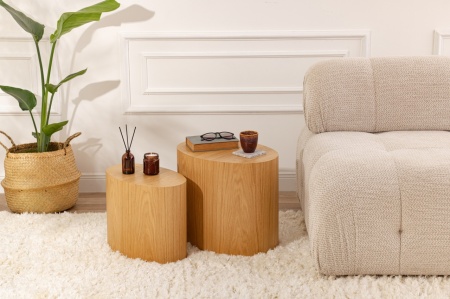 Комплект странични масички Elipse Set Дъб