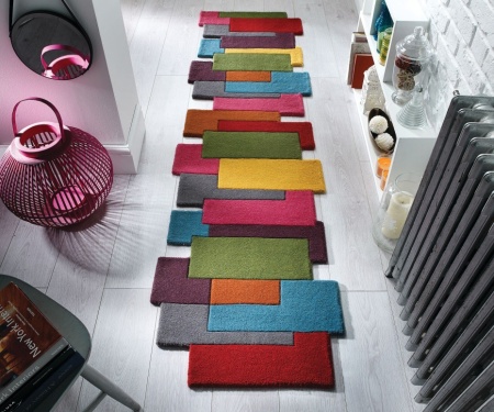 Пътека Collage Многоцветна 66X300 см, Flair Rugs
