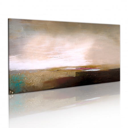 Ръчно рисувана картина - След буря 120x60 см