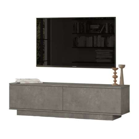 ТВ шкаф Zoeva Сив 140x35.5x38 см