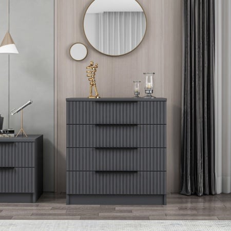Шкаф Kale антрацит 72x77x42 см