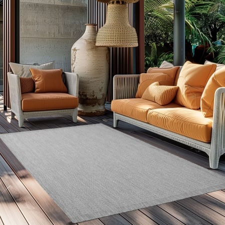 Giza Grey 80x250 cm сив килим