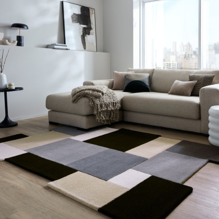 Абстрактен колаж Килим Абстрактен колаж Uni 150X240 cm, Flair Rugs