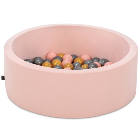 Басейн с топки Bubble Pops v10 Розов 85x85x30 см