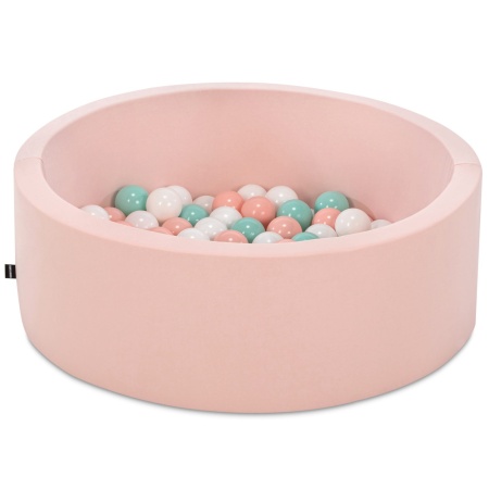 Басейн с топки Bubble Pops v7 Розов 85x85x30 см