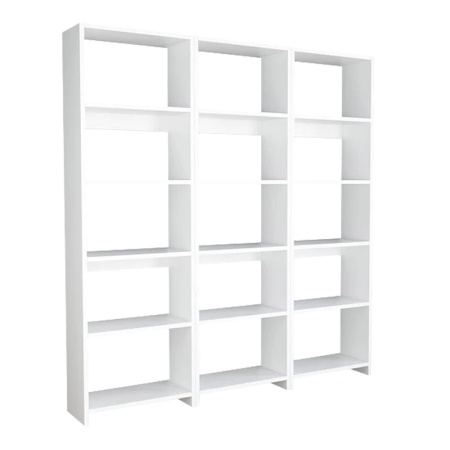 Библиотека Rabuku Pako Pako World White 146x22x123 cm