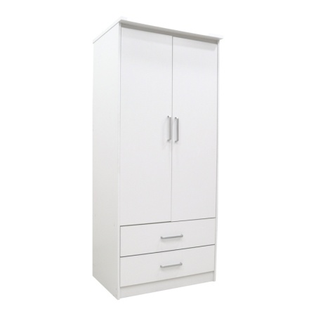 Гардероб за спалня Olympus A Pako World White 81x57x183 cm