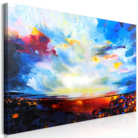 Картина - Цветно небе (1 част) широка 120x60 см