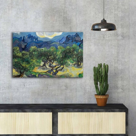 Картина FAMOUSART Многоцветна 45x70 см