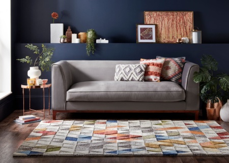Килим Амари Натурален/Многоцветен 120X170 см, Flair Rugs
