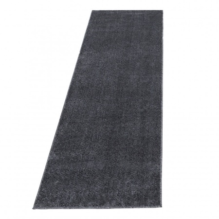 Килим от ата сив 80x250 см