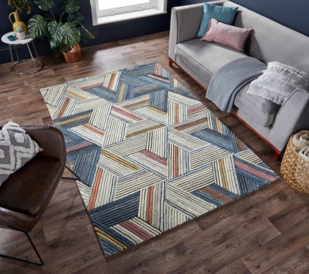 Килим, Ortiz, Flair Rugs, многоцветен, 120x170 см