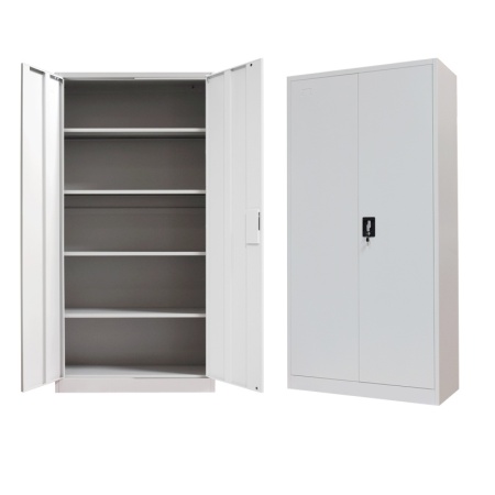 Метално шкафче без крака Ugren Pako Pako World Light grey 90x40x180 cm
