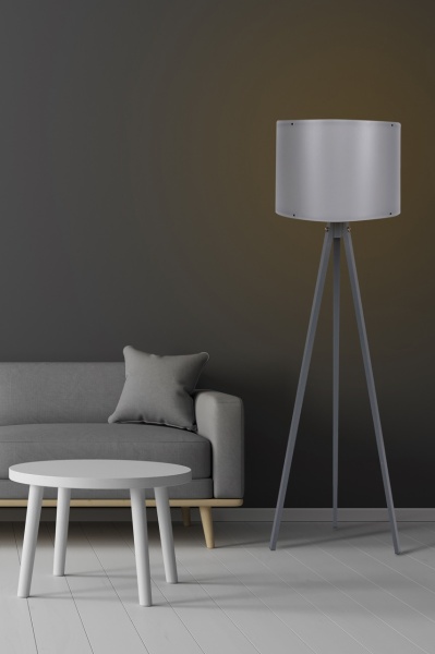 Подова лампа 111 Сив 25x38x145 см