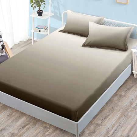 Чаршаф с ластик и 2 калъфки за възглавници Junne Rainbow V5 180x200 cm (Finet)