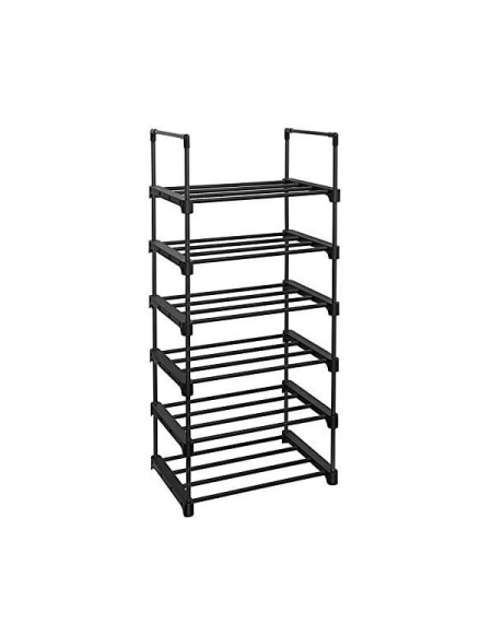 Шкаф за обувки, Songmics, Черен, LSA23BK, 45 x 30 x 106 см