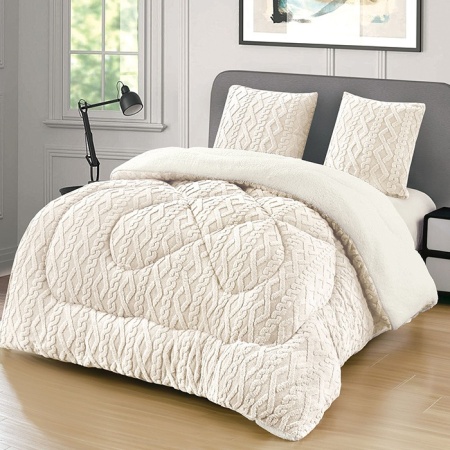 Cocolino Дебел косъм с одеяло Wave V24 Cream 4,5 кг, 200x230
