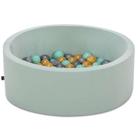 Басейн с топки Bubble Pops v8 Мента 85x85x30 см
