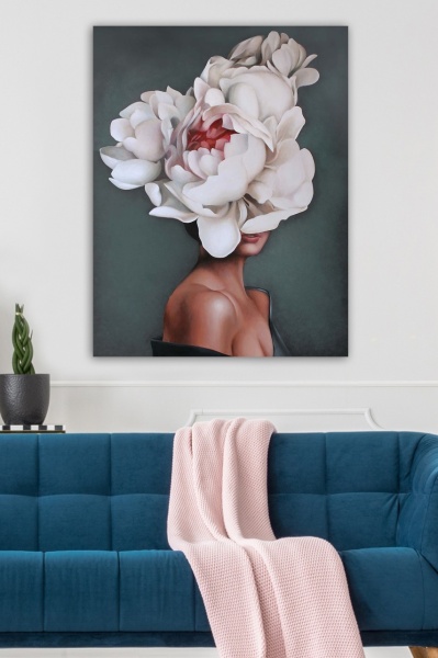 Картина Vibrant Brushstroke Многоцветна 70x100 см