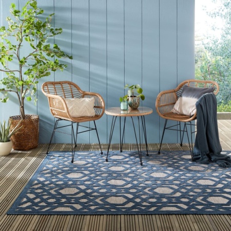 Килим Оро Син 200X290 см, Flair Rugs