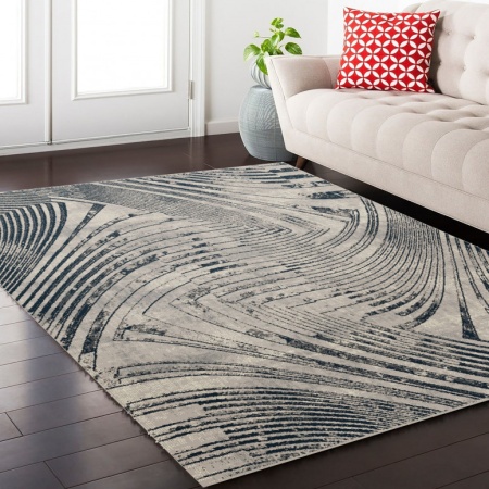 Килим Anny 33017, Модел Абстрактен 58x110 см, 1600 гр/м²