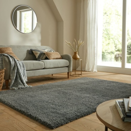 Килим Feather Soft CHARCOAL 160X230 см, Flair Rugs