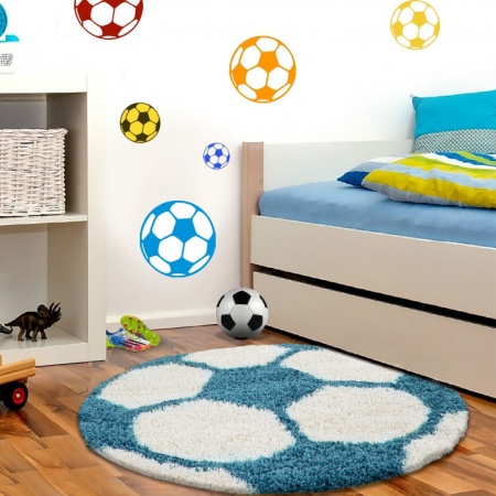Килим Fun Туркоаз 100x100 см