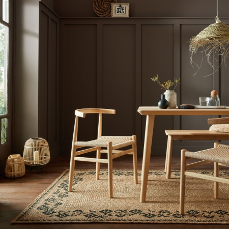 Килим Maisie Natural/Черен 200X290 см, Flair Rugs