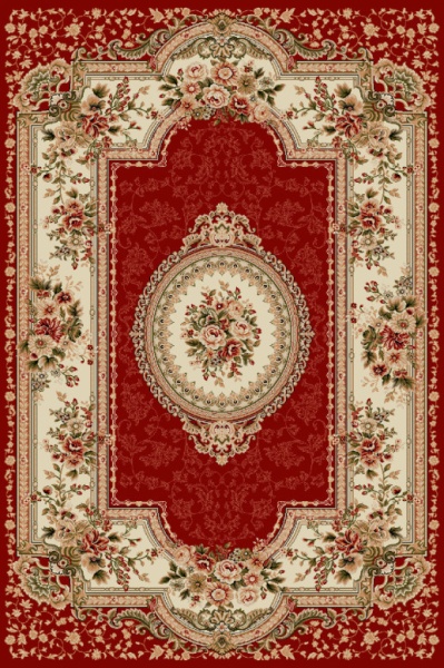 Класически килим, Лотос 571, Грена, 60x110 см, 1800 гр/м²