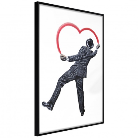 Постер - Vandal Heart, с черна рамка, 40x60 см