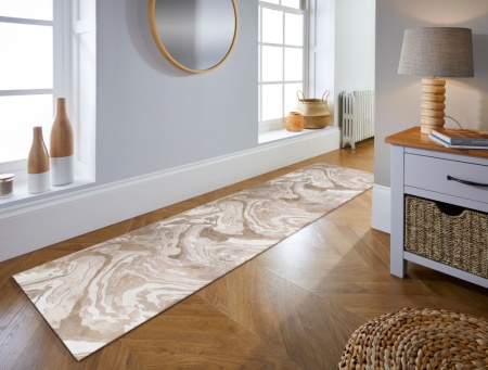 Пътека Мраморен Натурален 60X230 см, Flair Rugs
