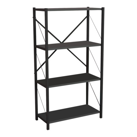 Библиотека Jackrey Pako Pako World Anthracite 60x30x114 cm