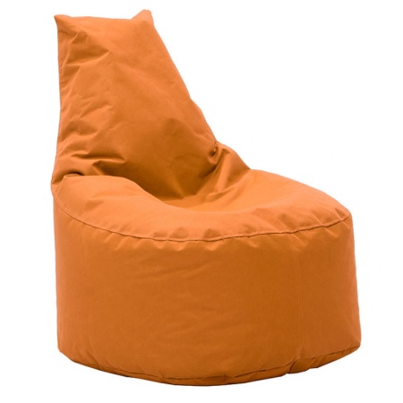 Водоустойчив пуф тип Bean Bag Норм Оранжев