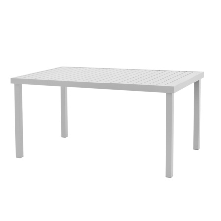 Градинска маса Kliton Бяла 150x80x74 см