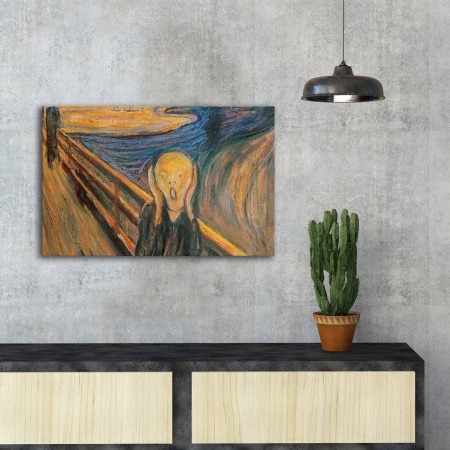 Картина FAMOUSART Многоцветна 45x70 см