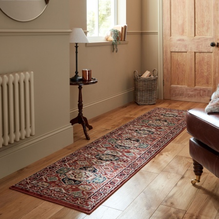 Килим за кръст Sincerity Royale Gillingham Red 66X300 cm, Flair Rugs Килими