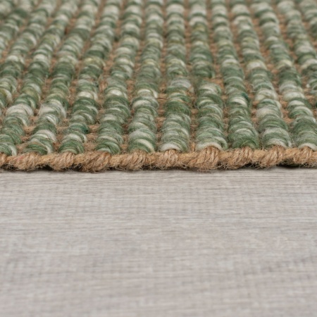 Килим от юта омбре зелено 60X110 см, Flair Rugs