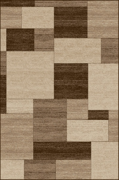 Модерен килим Дафии Кафяв, 200x300 см