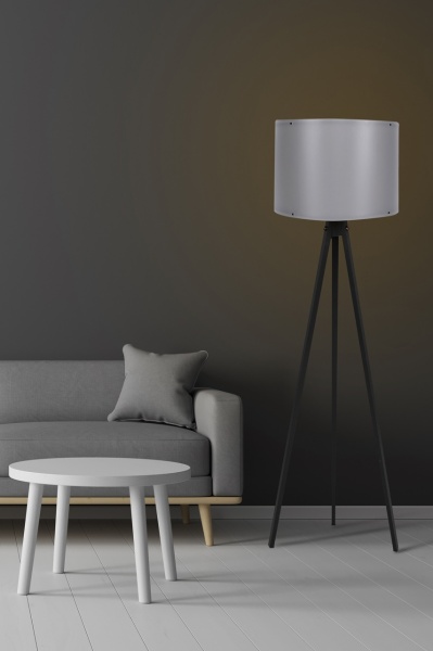 Подова лампа 113 Черен 25x38x145 см