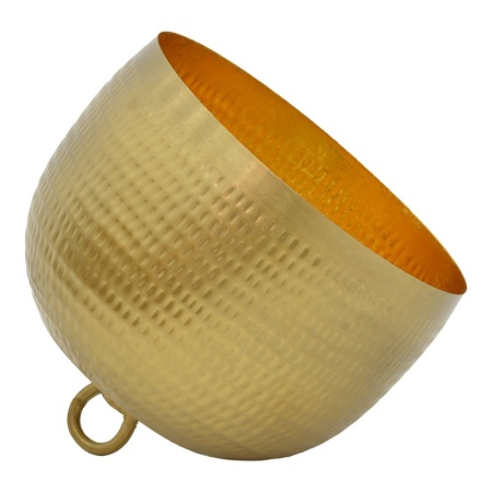Полилей Lightie E27 позлатен метал 35x35x33 cm