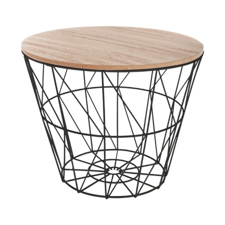 Помощна масичка Jacot Oak 38x30.5 см