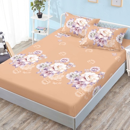 Чаршаф с ластик и 2 калъфки за възглавници Mustafa 180x200 cm (Finet)