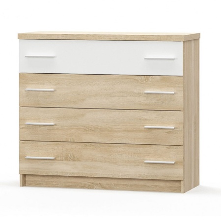 Шкаф с чекмеджета Geneva Natural 103x40x92 см