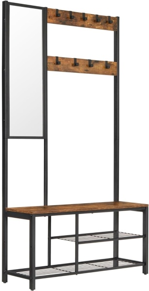 Закачалка за дрехи Vasagle Brown 98x36x185 cm